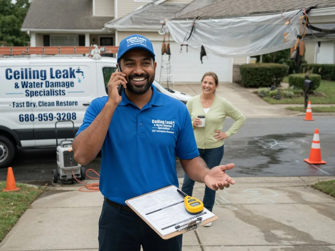 Ceiling Leak Cleanup Lake Minchumina, AK FAQs